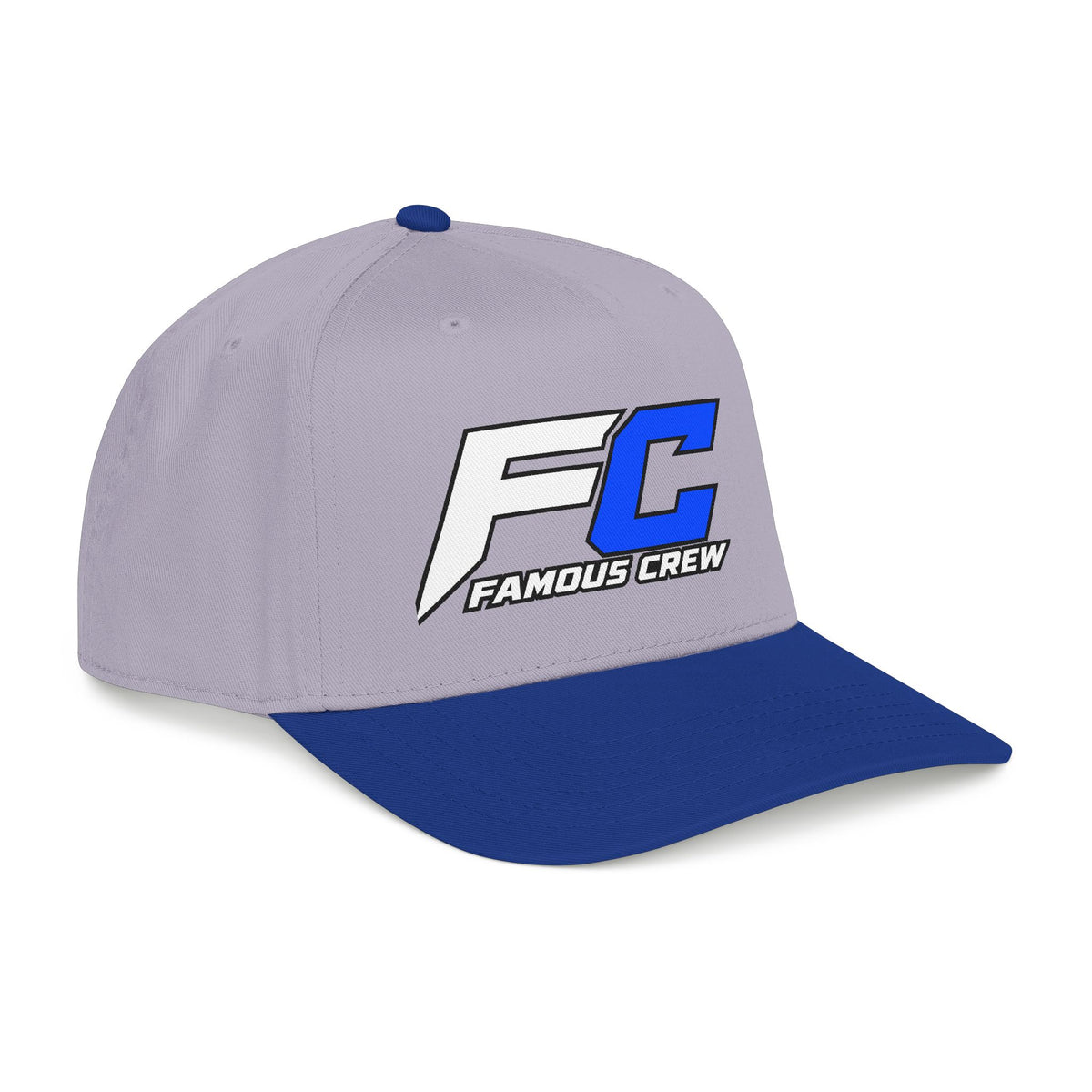 Famous Crew FC Logo Baseball Cap | Embroidered Hip Hop Streetwear