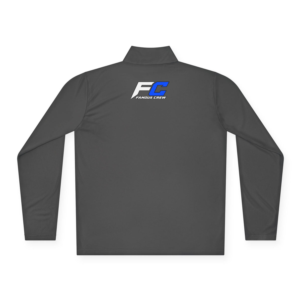 EC Performance Logo Quarter-Zip Pullover | Racing Emblem, White