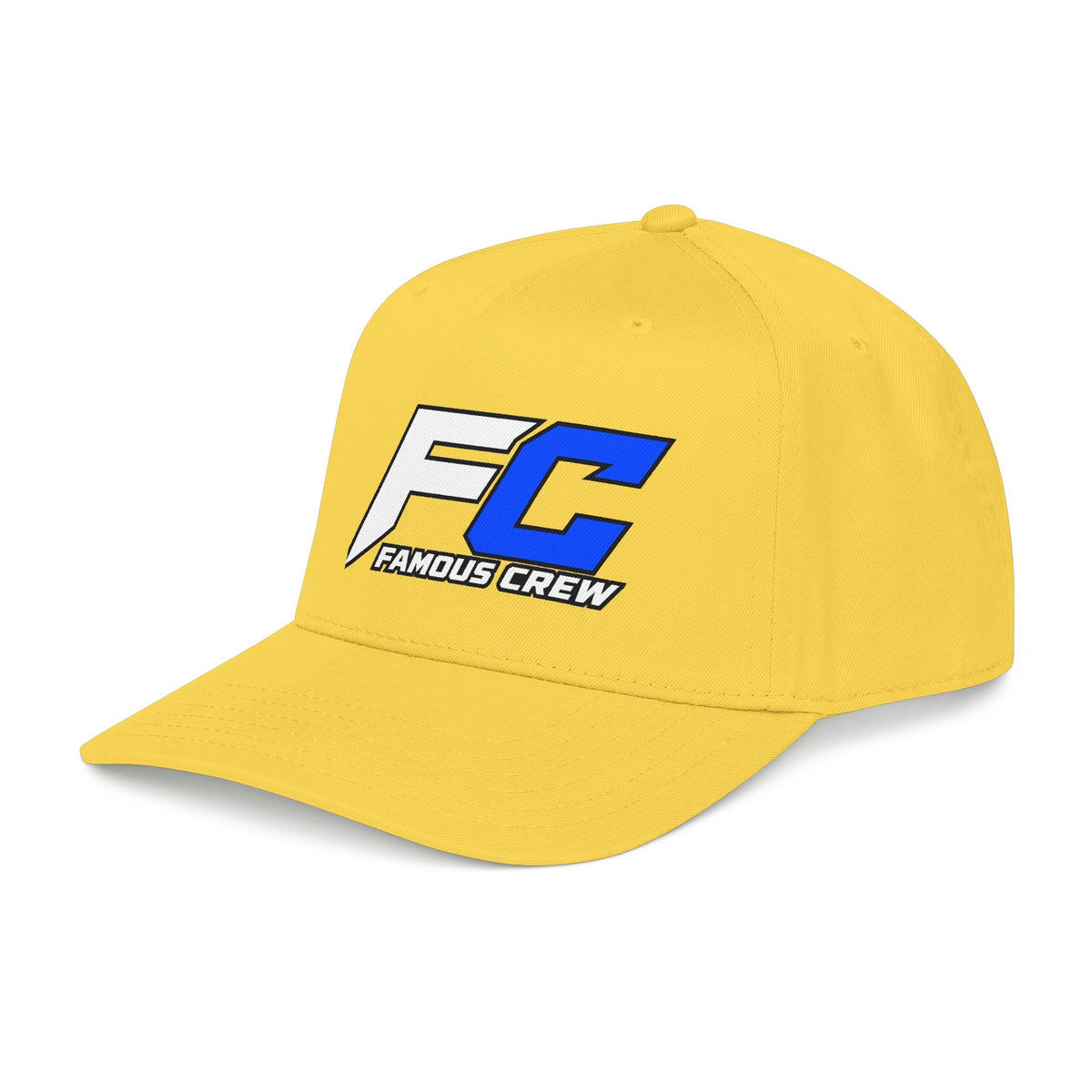 Famous Crew FC Logo Baseball Cap | Embroidered Hip Hop Streetwear