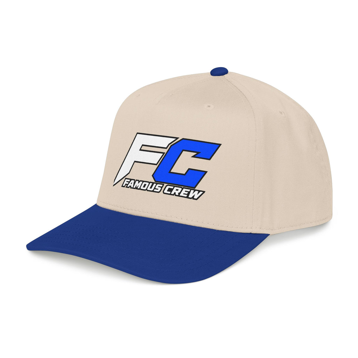Famous Crew FC Logo Baseball Cap | Embroidered Hip Hop Streetwear