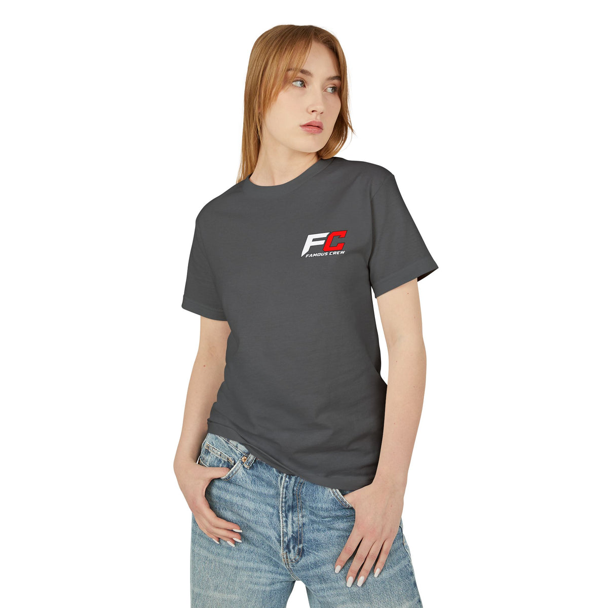 Racing Crest Tee — Minimal Retro Motor Logo Cotton Shirt