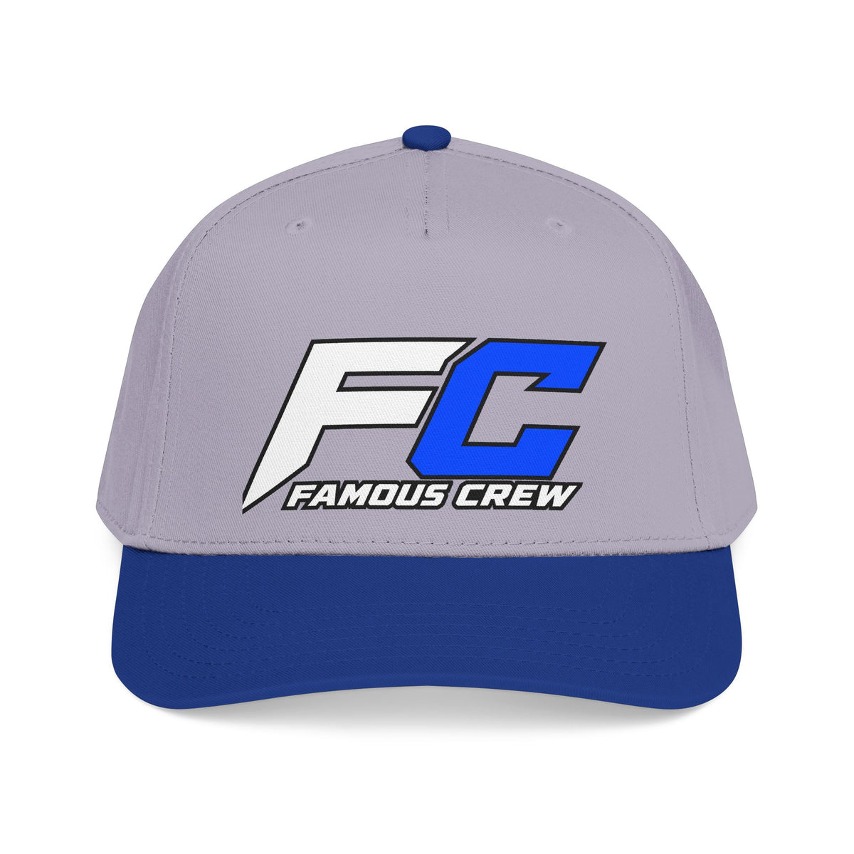 Famous Crew FC Logo Baseball Cap | Embroidered Hip Hop Streetwear