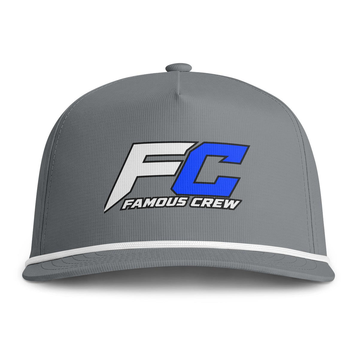 Famous Crew FC logo Rope Cap | Embroidered Trucker Hat
