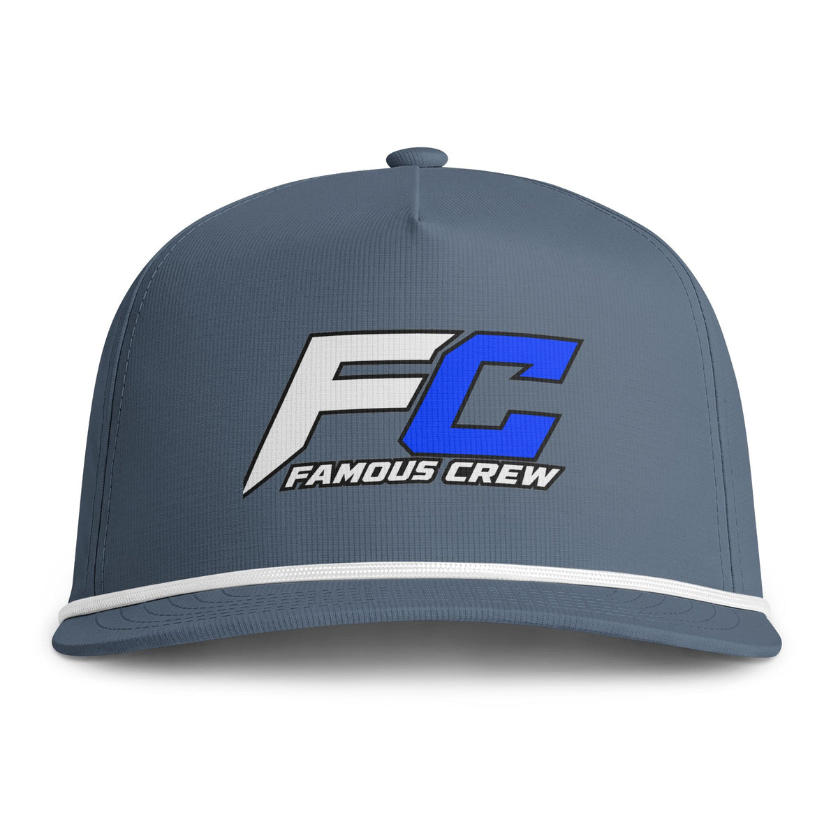Famous Crew FC logo Rope Cap | Embroidered Trucker Hat