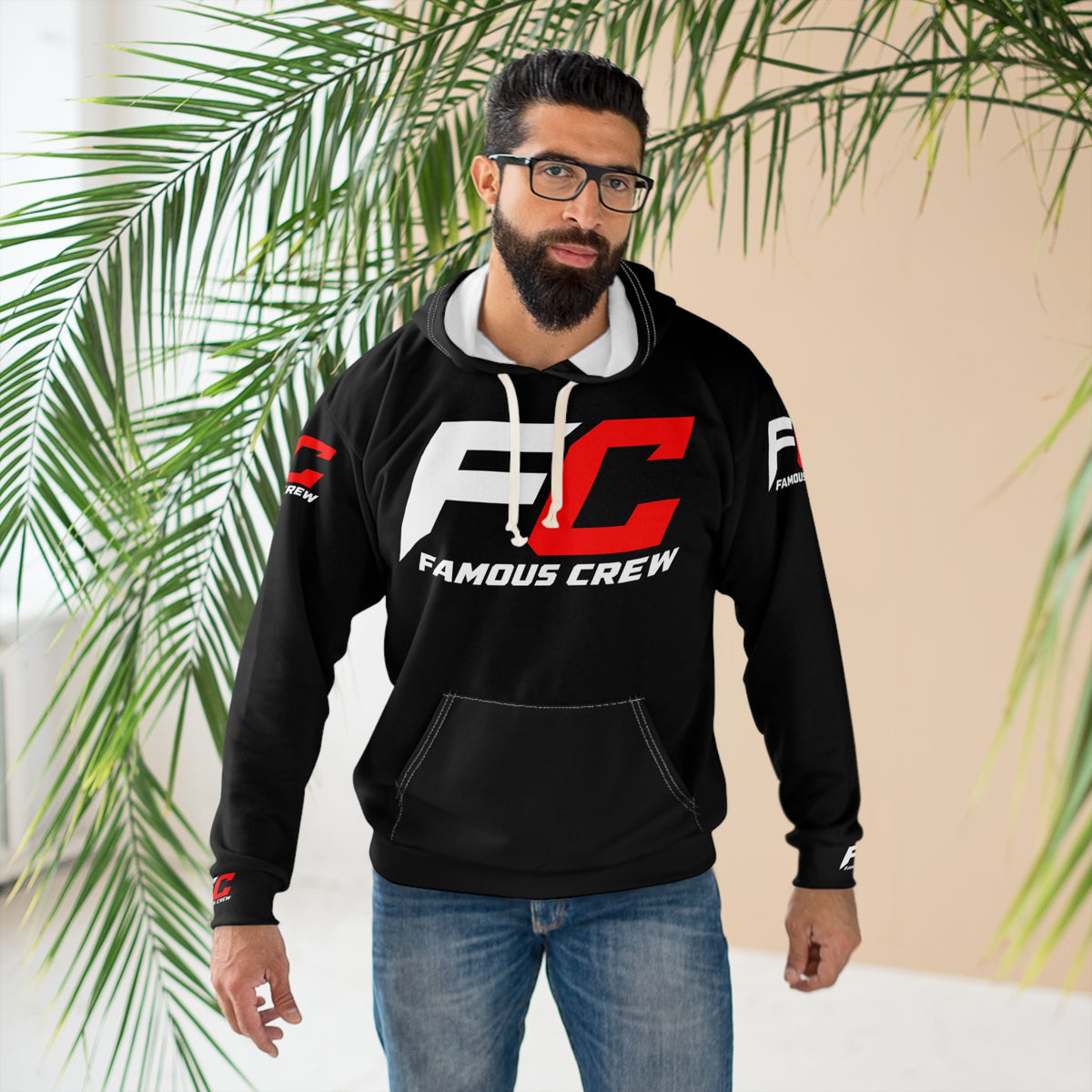 Famous Crew FC Logo Hoodie | Pullover Hoodie