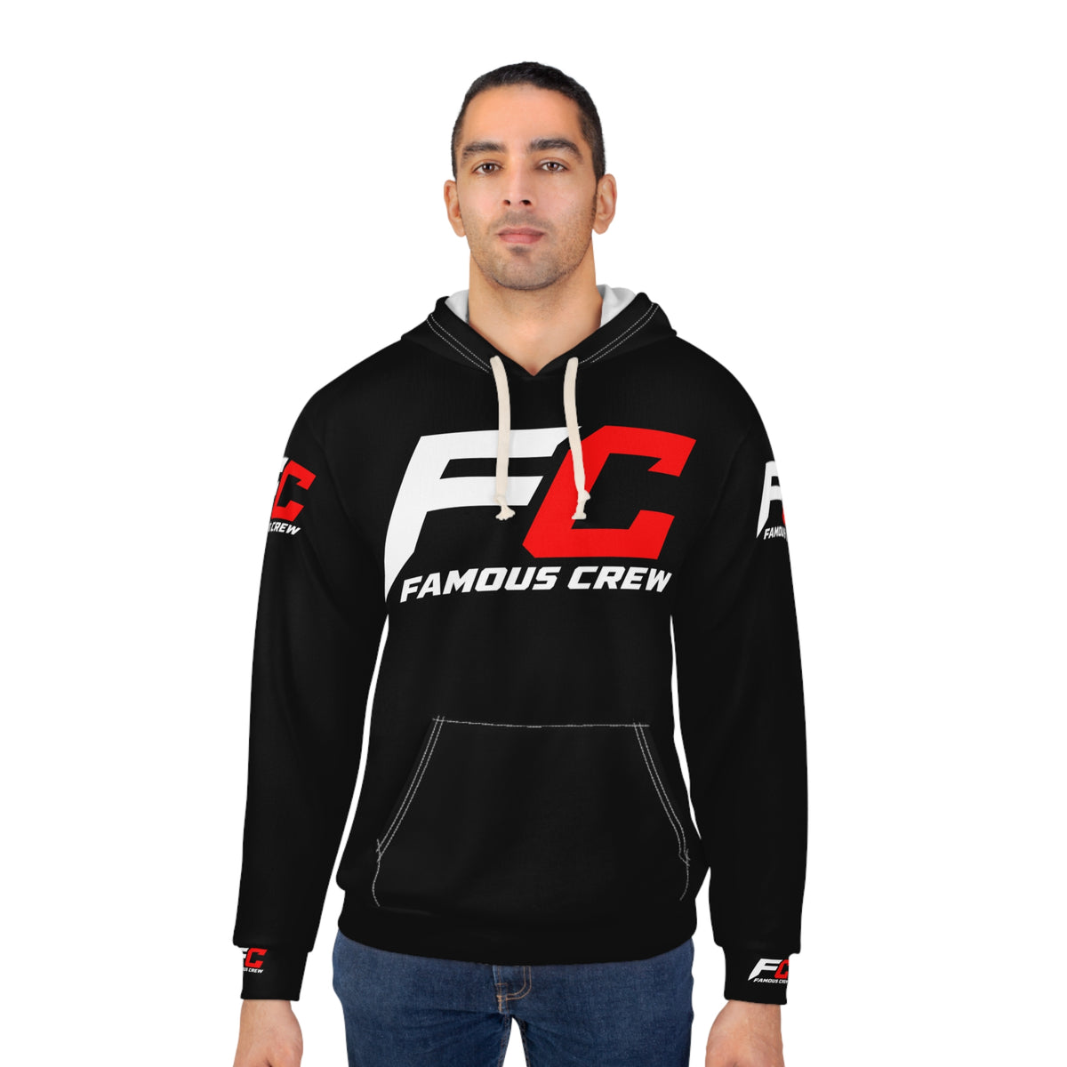 Famous Crew FC Logo Hoodie | Pullover Hoodie