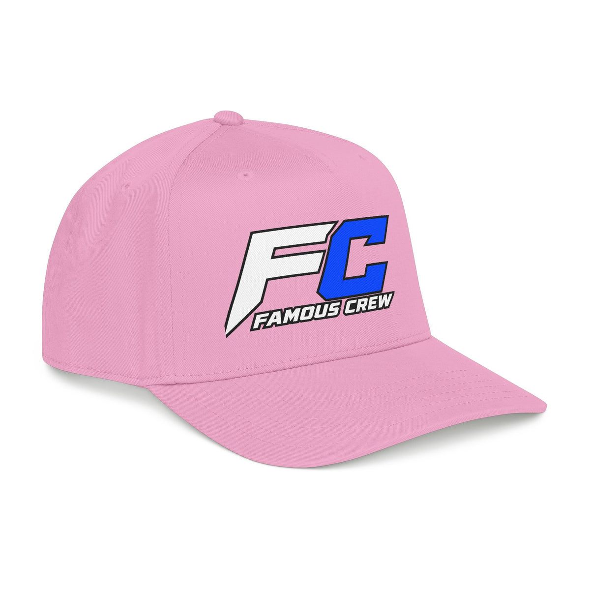 Famous Crew FC Logo Baseball Cap | Embroidered Hip Hop Streetwear