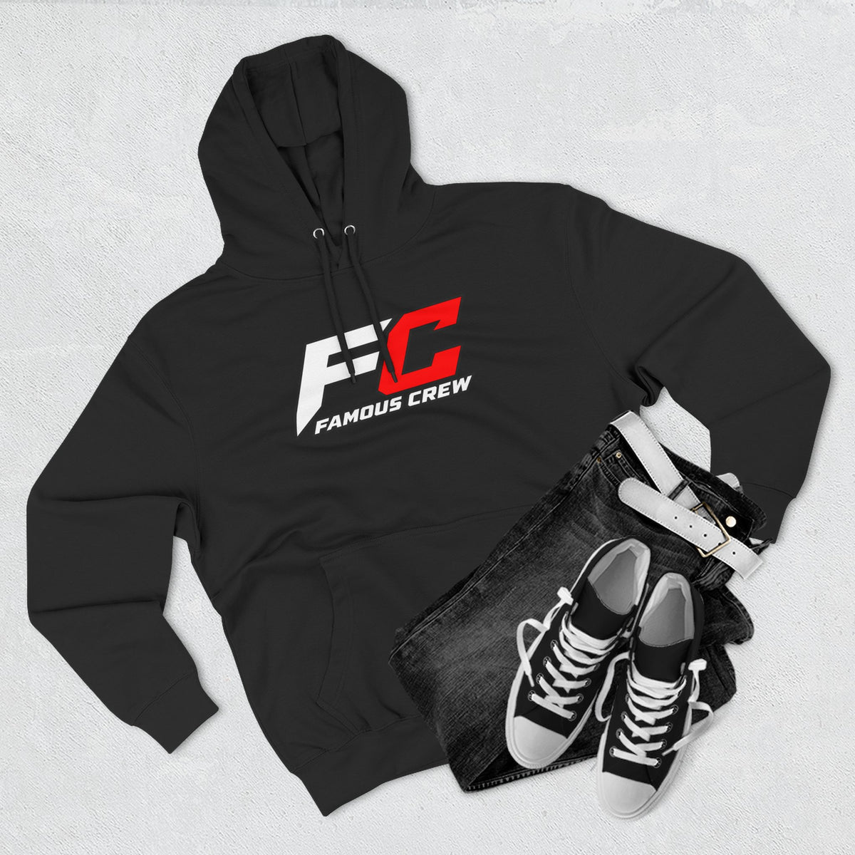 Fanboys Crew Logo Hoodie — FC Racing Team Graphic Pullover