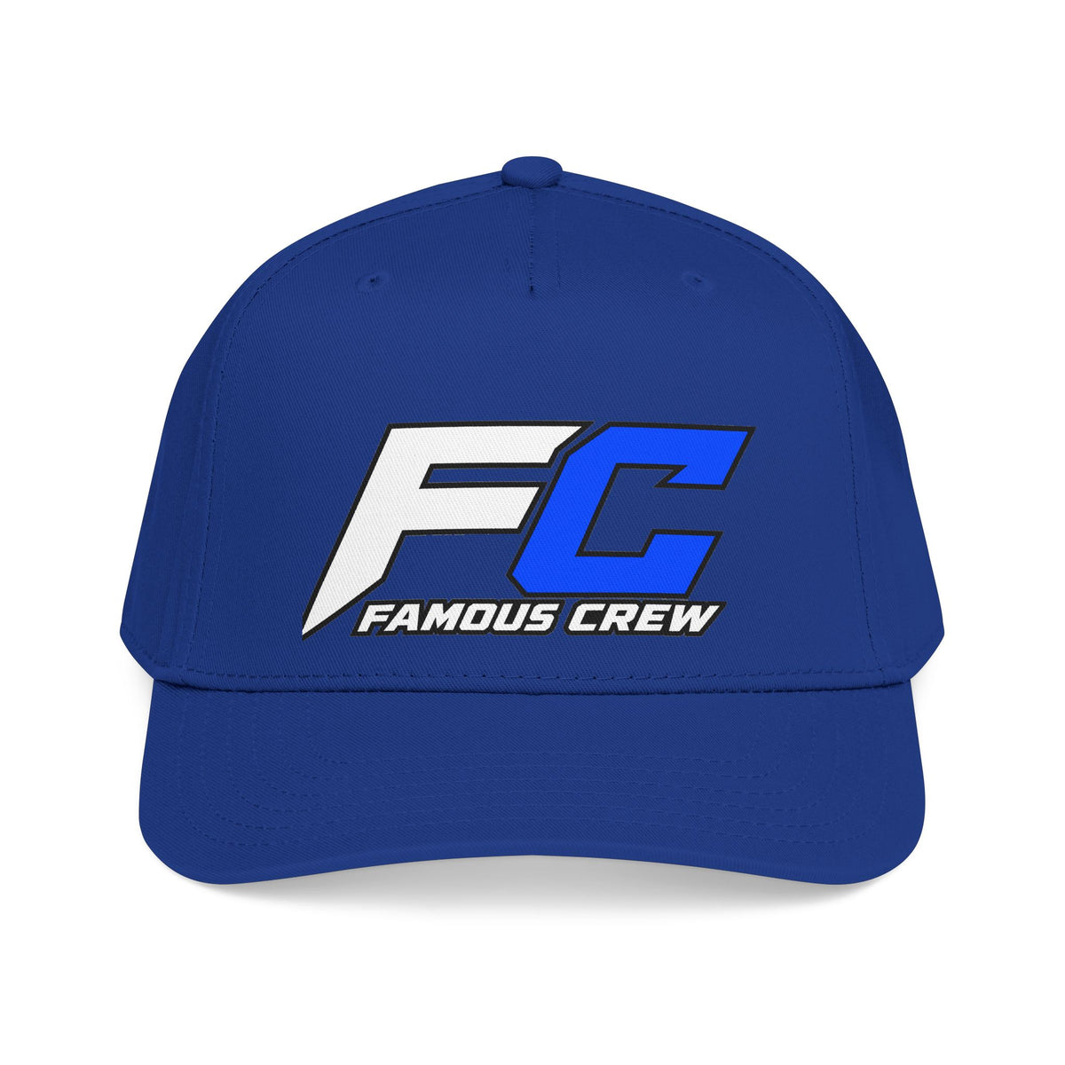 Famous Crew FC Logo Baseball Cap | Embroidered Hip Hop Streetwear