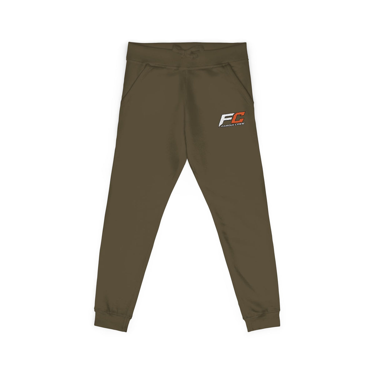 Embroidered Fleece Sweatpants