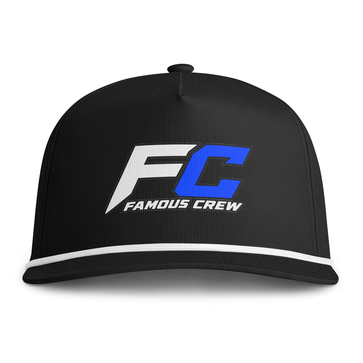 Famous Crew FC logo Rope Cap | Embroidered Trucker Hat