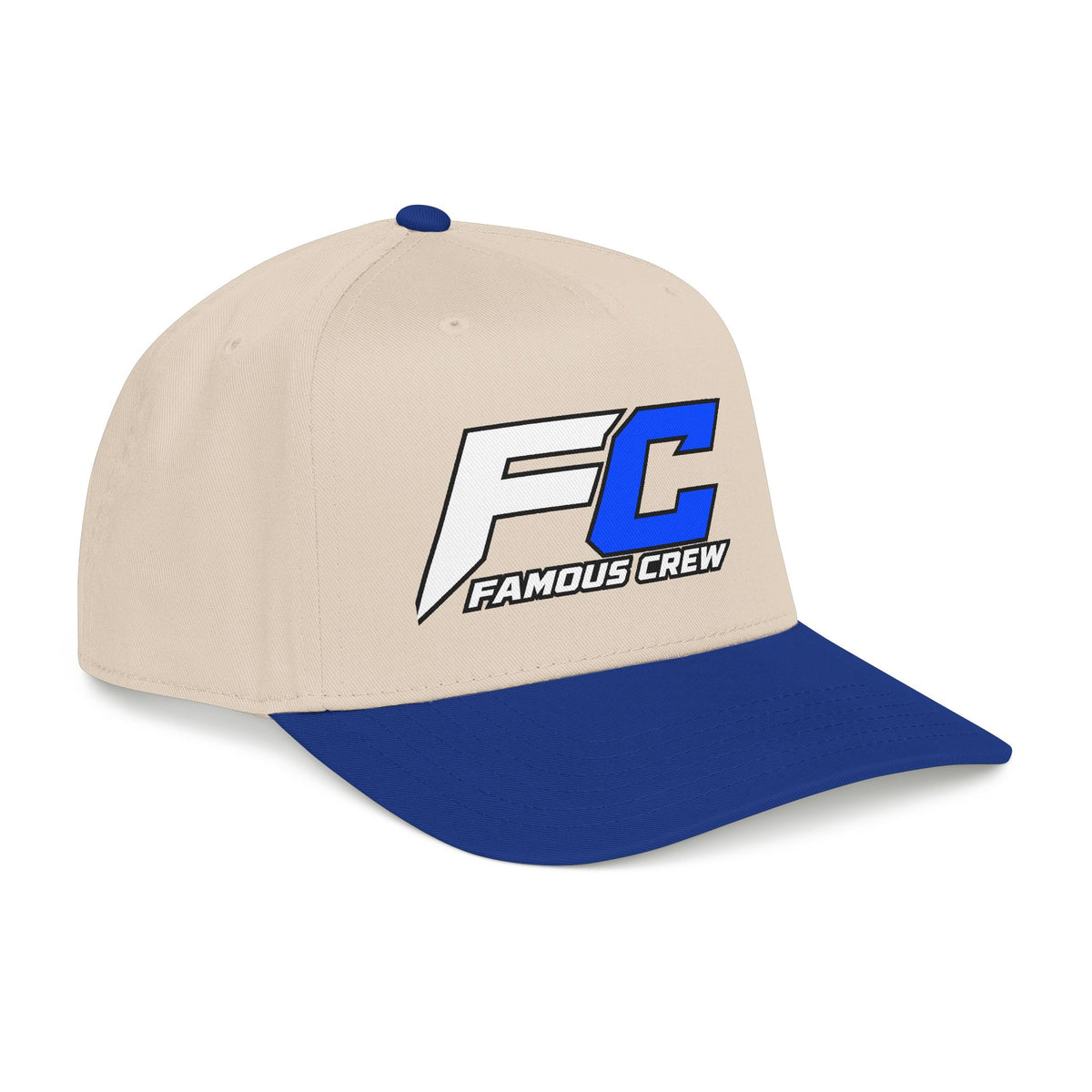 Famous Crew FC Logo Baseball Cap | Embroidered Hip Hop Streetwear