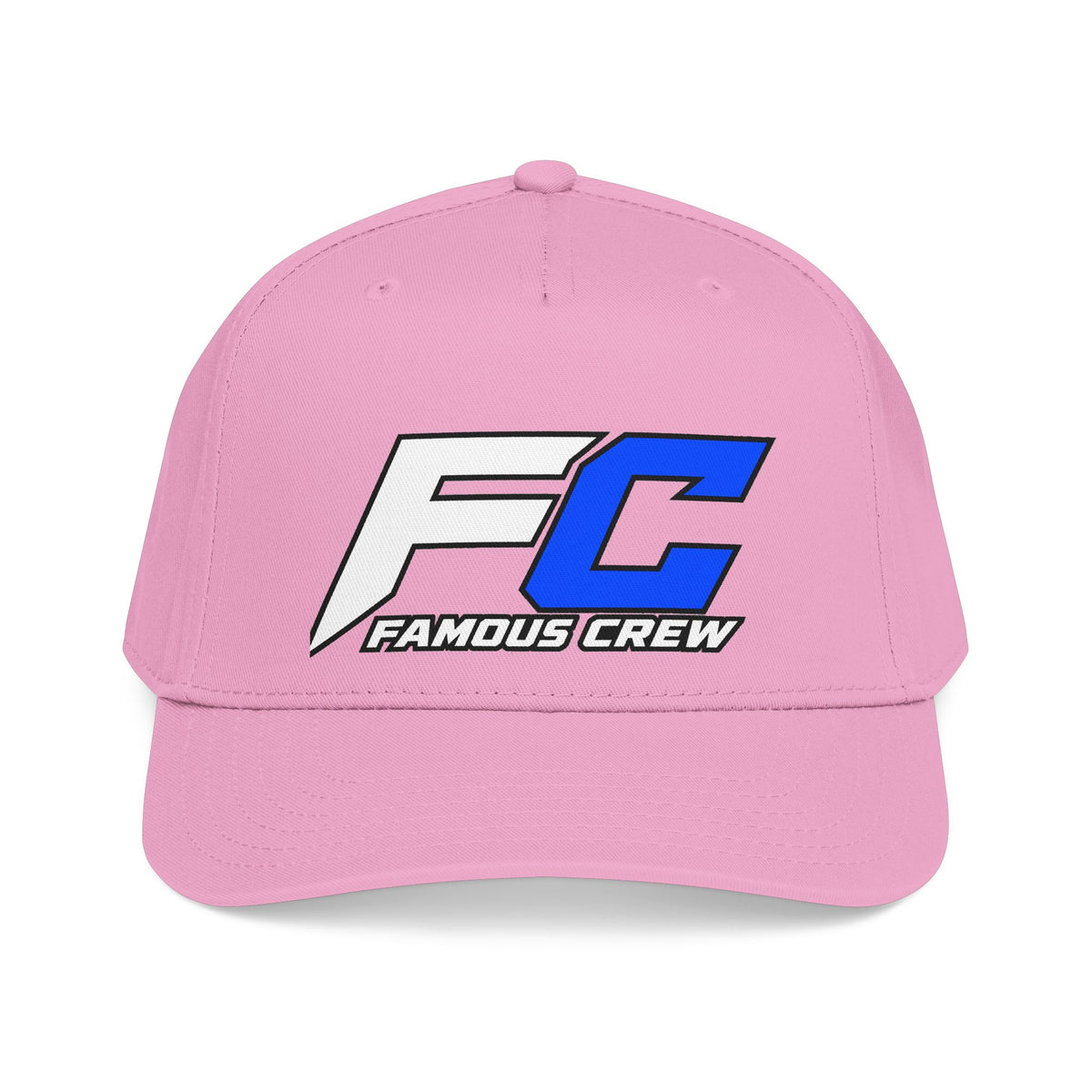 Famous Crew FC Logo Baseball Cap | Embroidered Hip Hop Streetwear