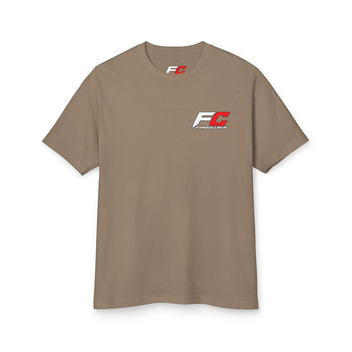 Racing Crest Tee — Minimal Retro Motor Logo Cotton Shirt