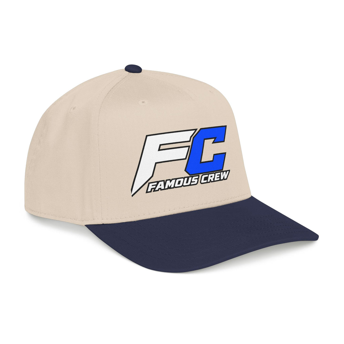 Famous Crew FC Logo Baseball Cap | Embroidered Hip Hop Streetwear