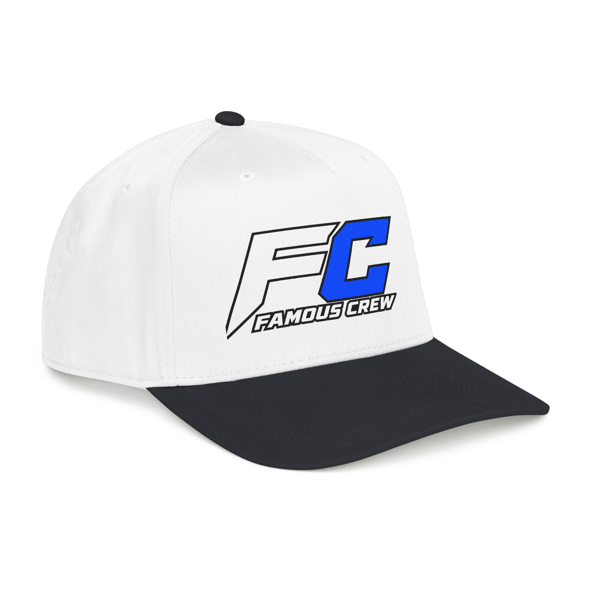 Famous Crew FC Logo Baseball Cap | Embroidered Hip Hop Streetwear