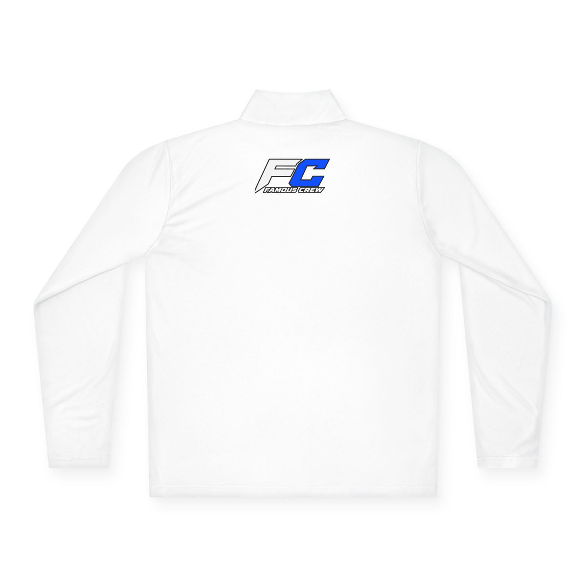 EC Performance Logo Quarter-Zip Pullover | Racing Emblem, White