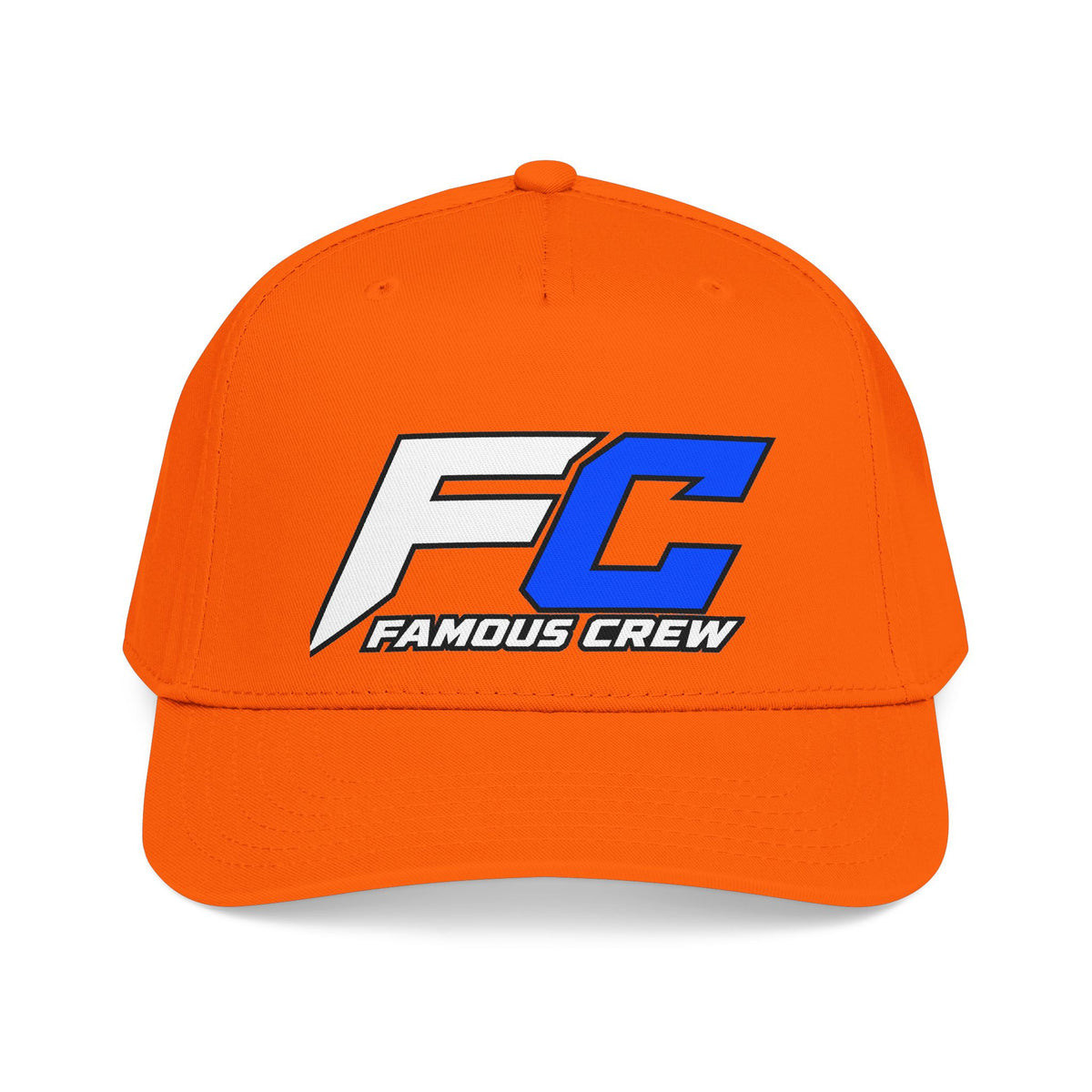 Famous Crew FC Logo Baseball Cap | Embroidered Hip Hop Streetwear