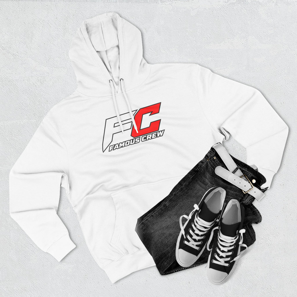 Fanboys Crew Logo Hoodie — FC Racing Team Graphic Pullover