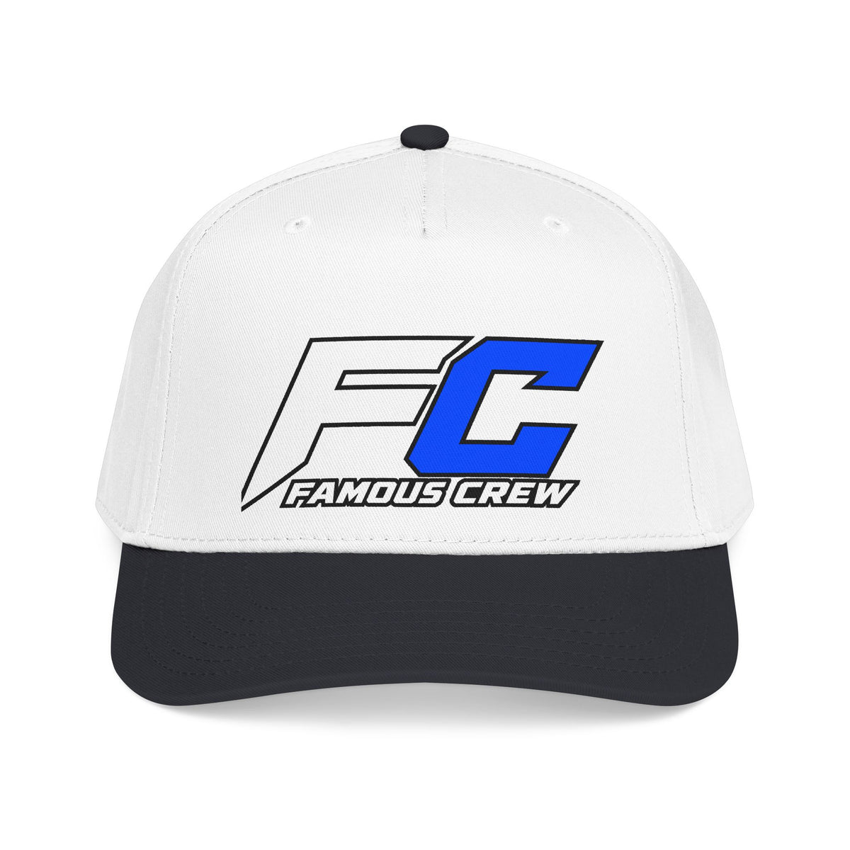Famous Crew FC Logo Baseball Cap | Embroidered Hip Hop Streetwear