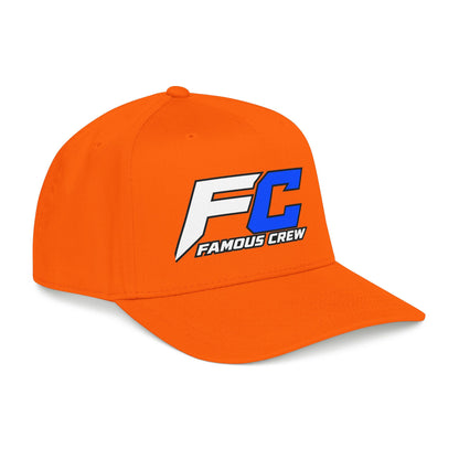 Famous Crew FC Logo Baseball Cap | Embroidered Hip Hop Streetwear