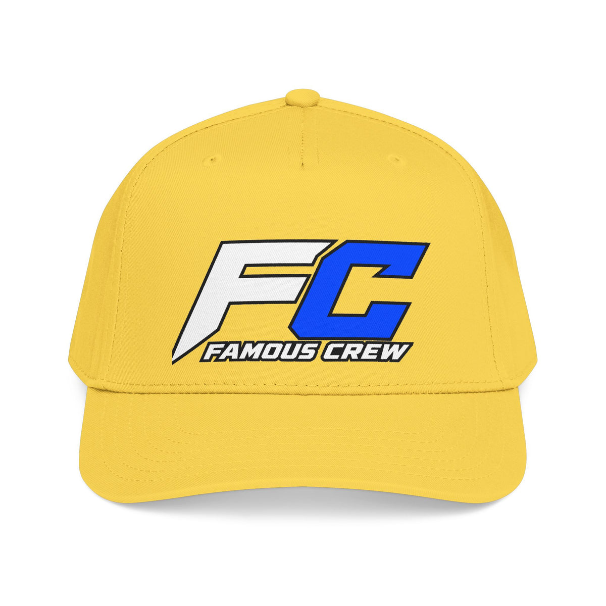 Famous Crew FC Logo Baseball Cap | Embroidered Hip Hop Streetwear