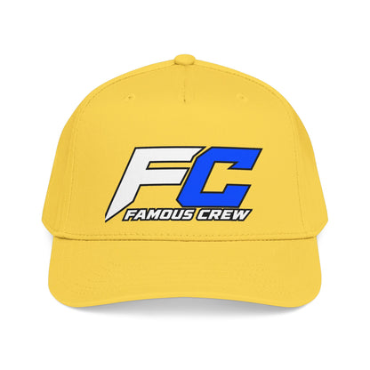 Famous Crew FC Logo Baseball Cap | Embroidered Hip Hop Streetwear