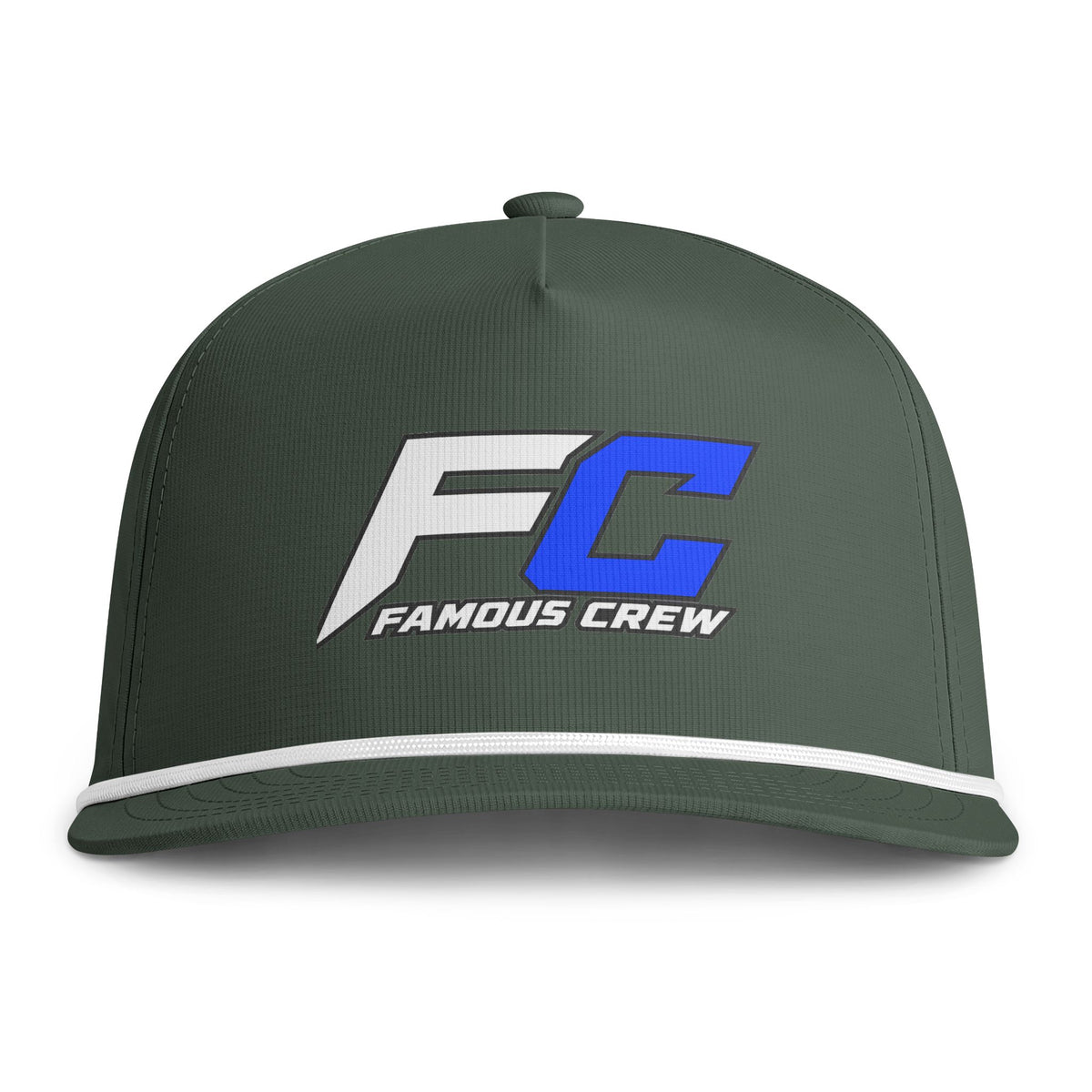 Famous Crew FC logo Rope Cap | Embroidered Trucker Hat