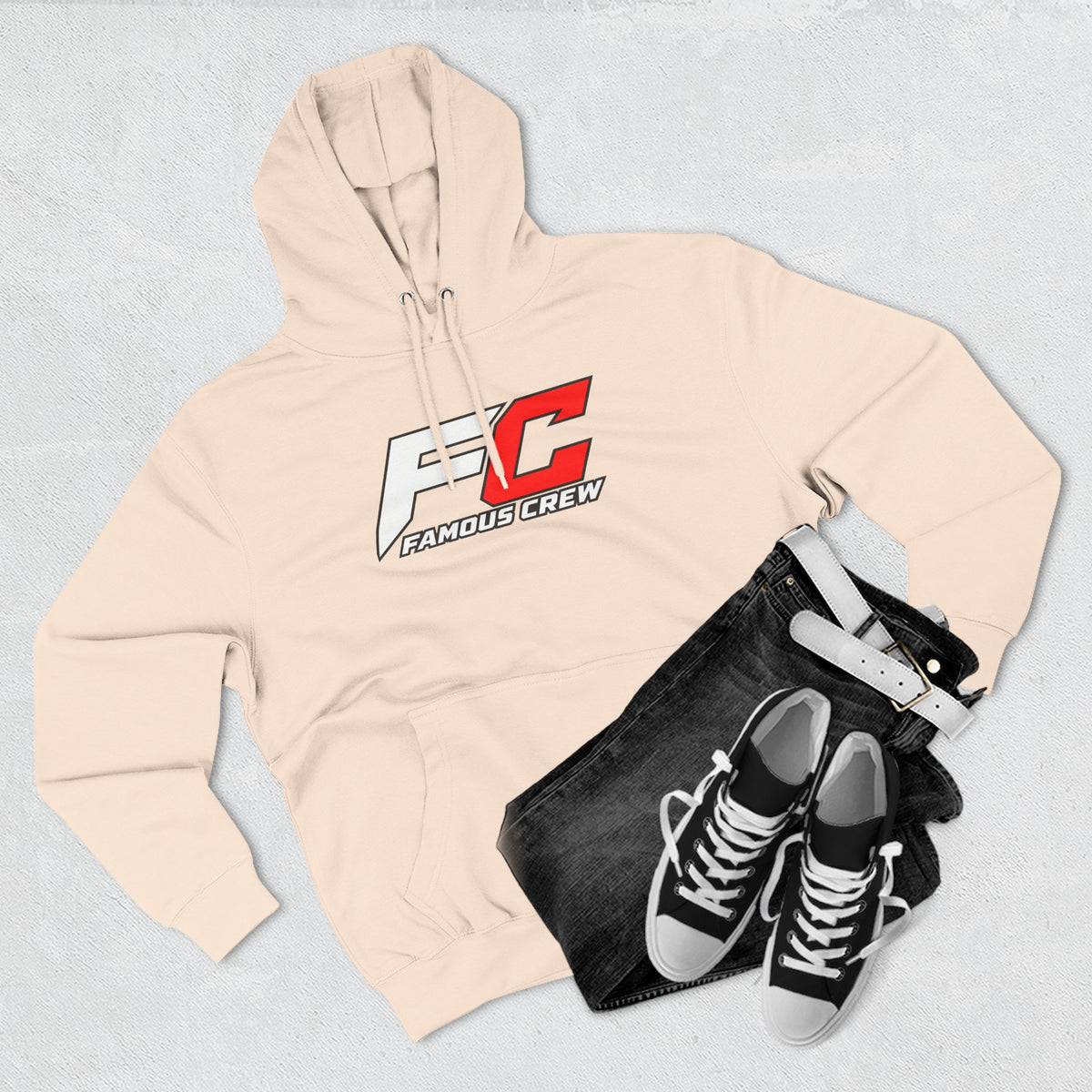 Fanboys Crew Logo Hoodie — FC Racing Team Graphic Pullover