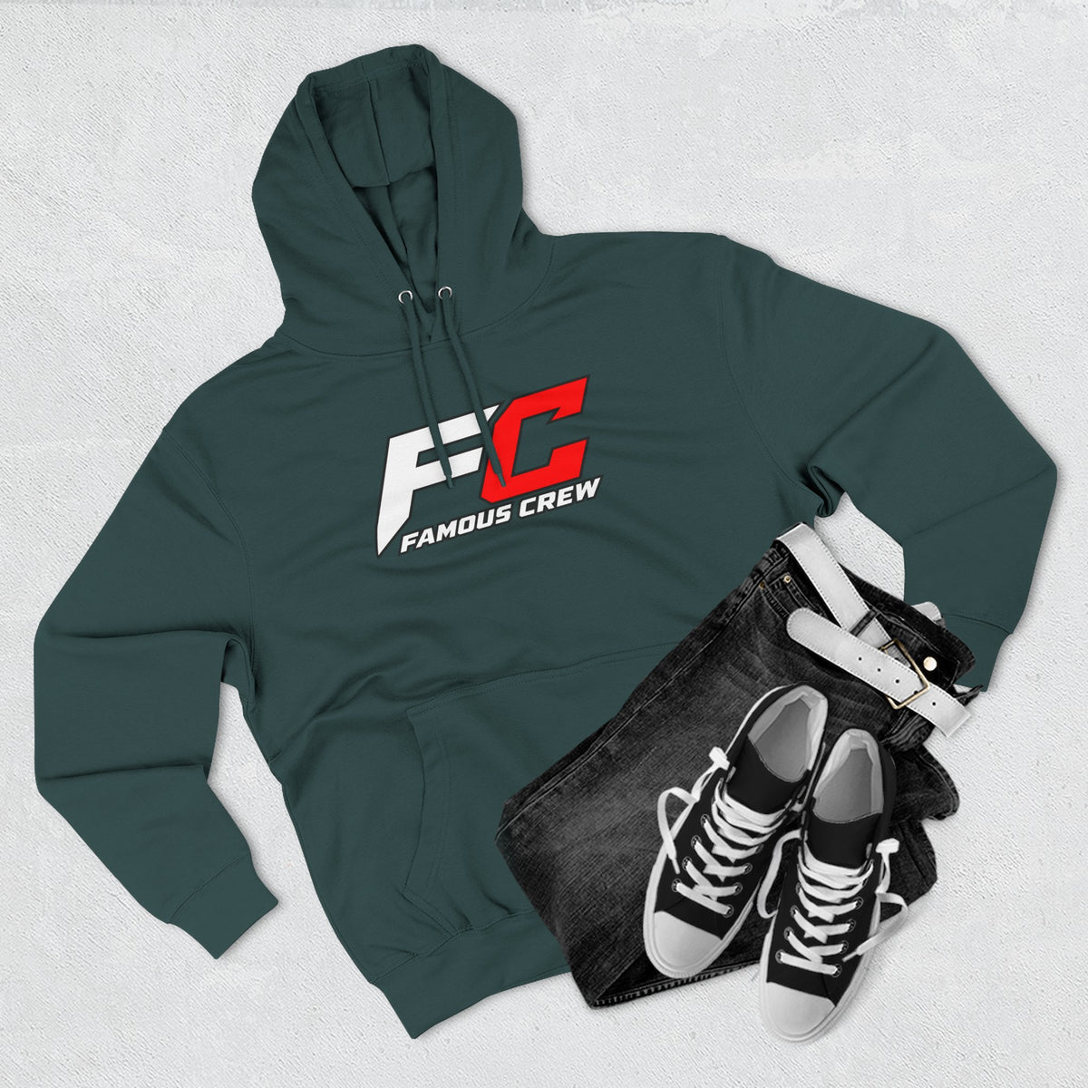 Fanboys Crew Logo Hoodie — FC Racing Team Graphic Pullover