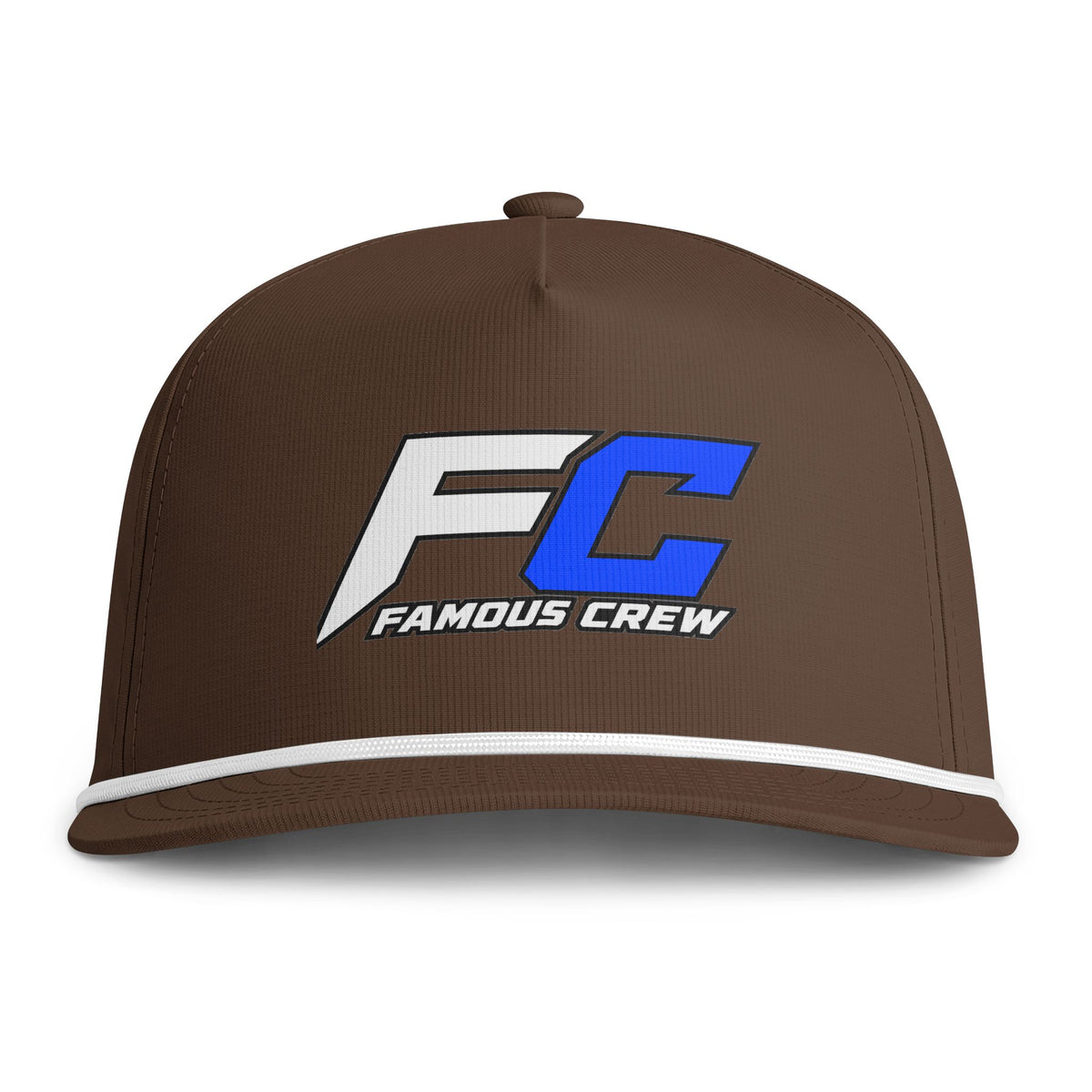 Famous Crew FC logo Rope Cap | Embroidered Trucker Hat