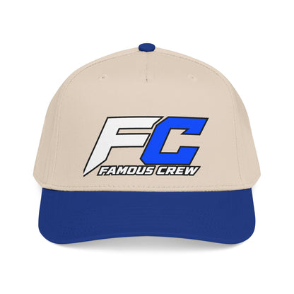 Famous Crew FC Logo Baseball Cap | Embroidered Hip Hop Streetwear
