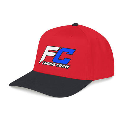Famous Crew FC Logo Baseball Cap | Embroidered Hip Hop Streetwear