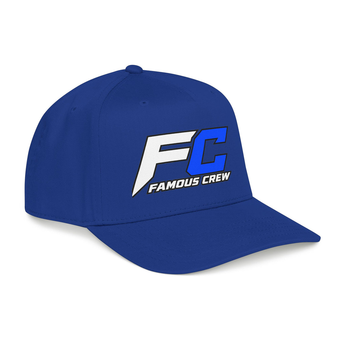 Famous Crew FC Logo Baseball Cap | Embroidered Hip Hop Streetwear