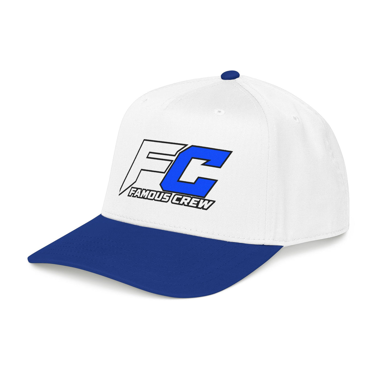 Famous Crew FC Logo Baseball Cap | Embroidered Hip Hop Streetwear