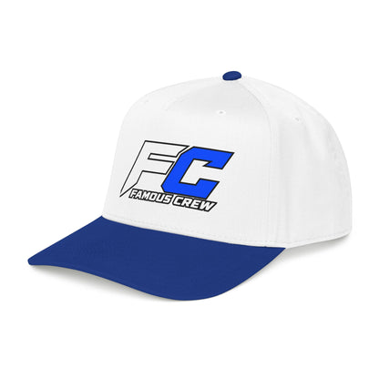 Famous Crew FC Logo Baseball Cap | Embroidered Hip Hop Streetwear