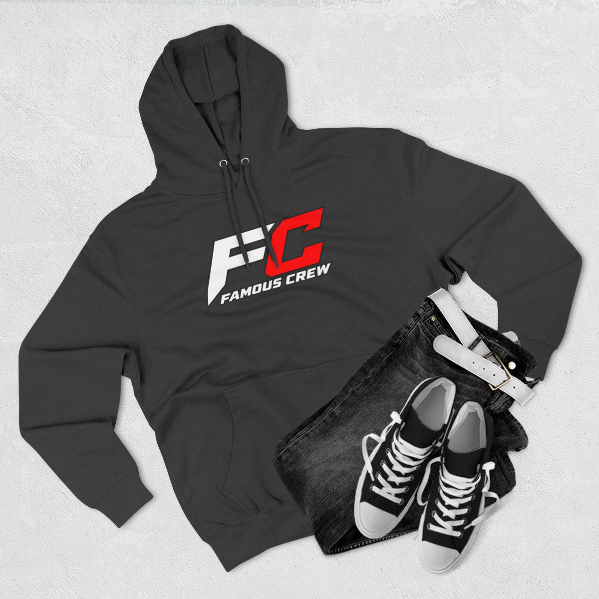 Fanboys Crew Logo Hoodie — FC Racing Team Graphic Pullover