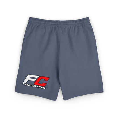 Famous Crew FC Logo Sweat Shorts | Logo Athletic Shorts