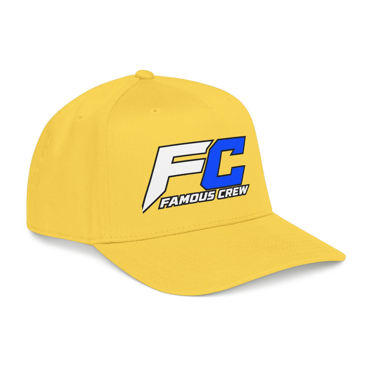 Famous Crew FC Logo Baseball Cap | Embroidered Hip Hop Streetwear