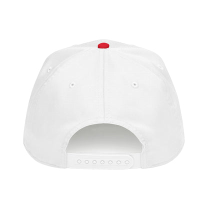 RED Famous Crew FC Logo Baseball Cap | Embroidered Hip Hop Streetwear