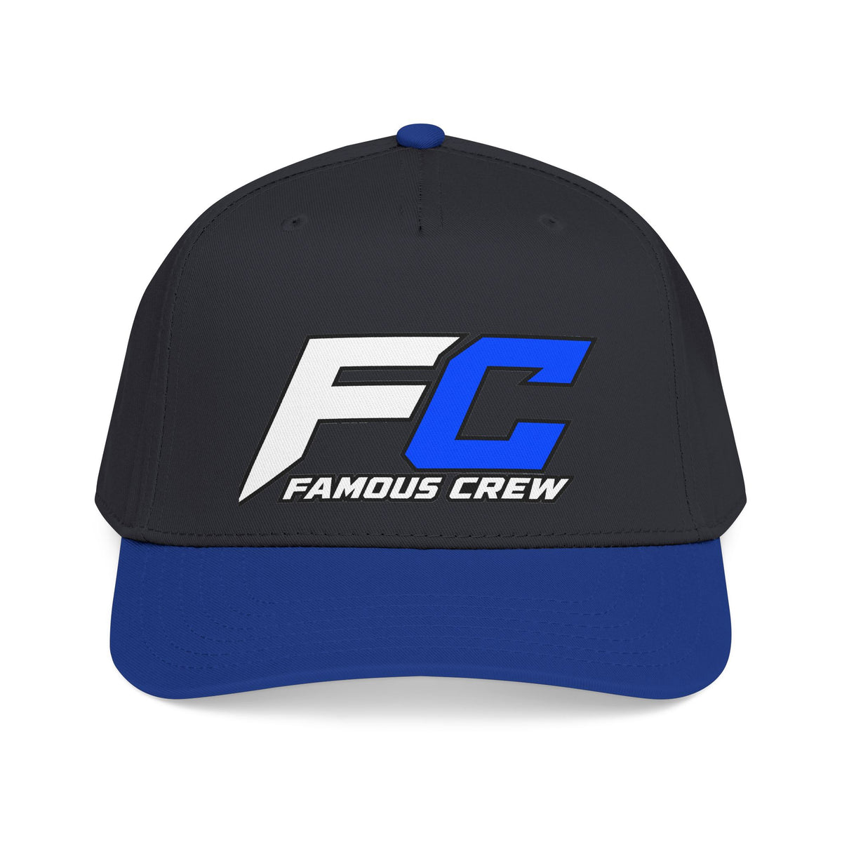 Famous Crew FC Logo Baseball Cap | Embroidered Hip Hop Streetwear