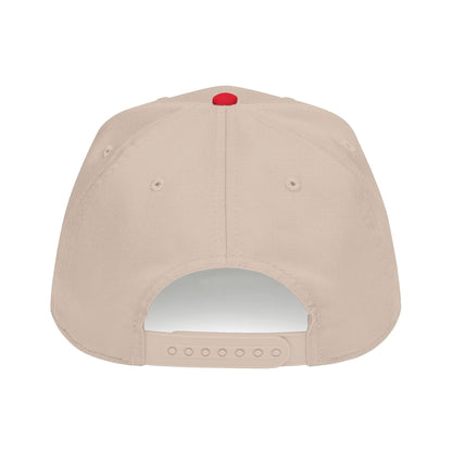 RED Famous Crew FC Logo Baseball Cap | Embroidered Hip Hop Streetwear