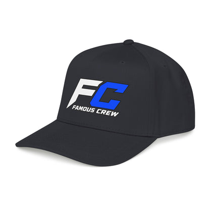 Famous Crew FC Logo Baseball Cap | Embroidered Hip Hop Streetwear