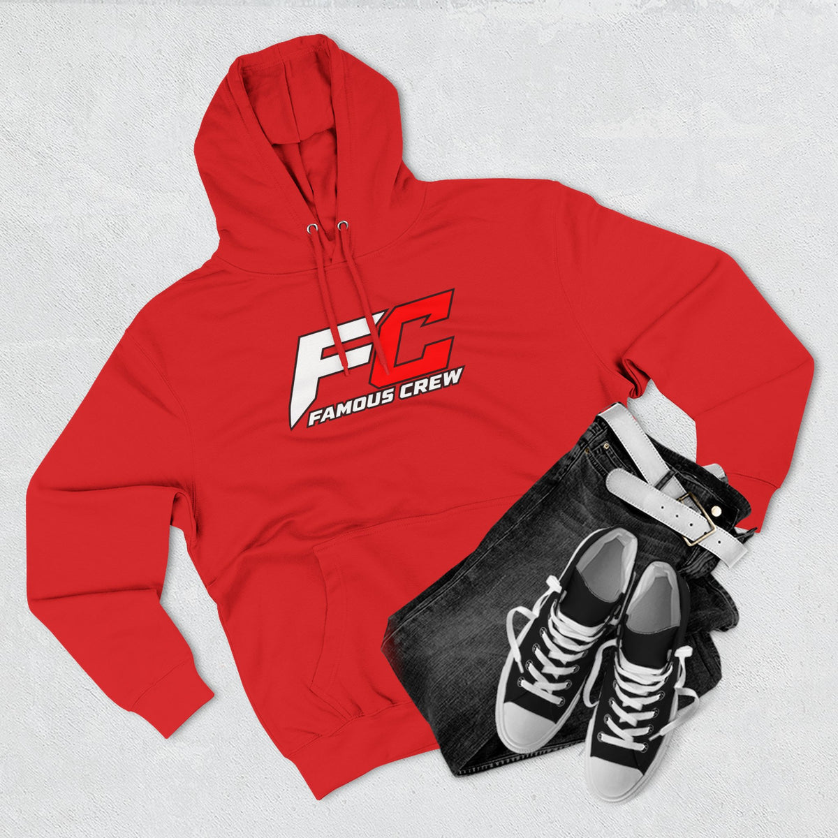 Fanboys Crew Logo Hoodie — FC Racing Team Graphic Pullover