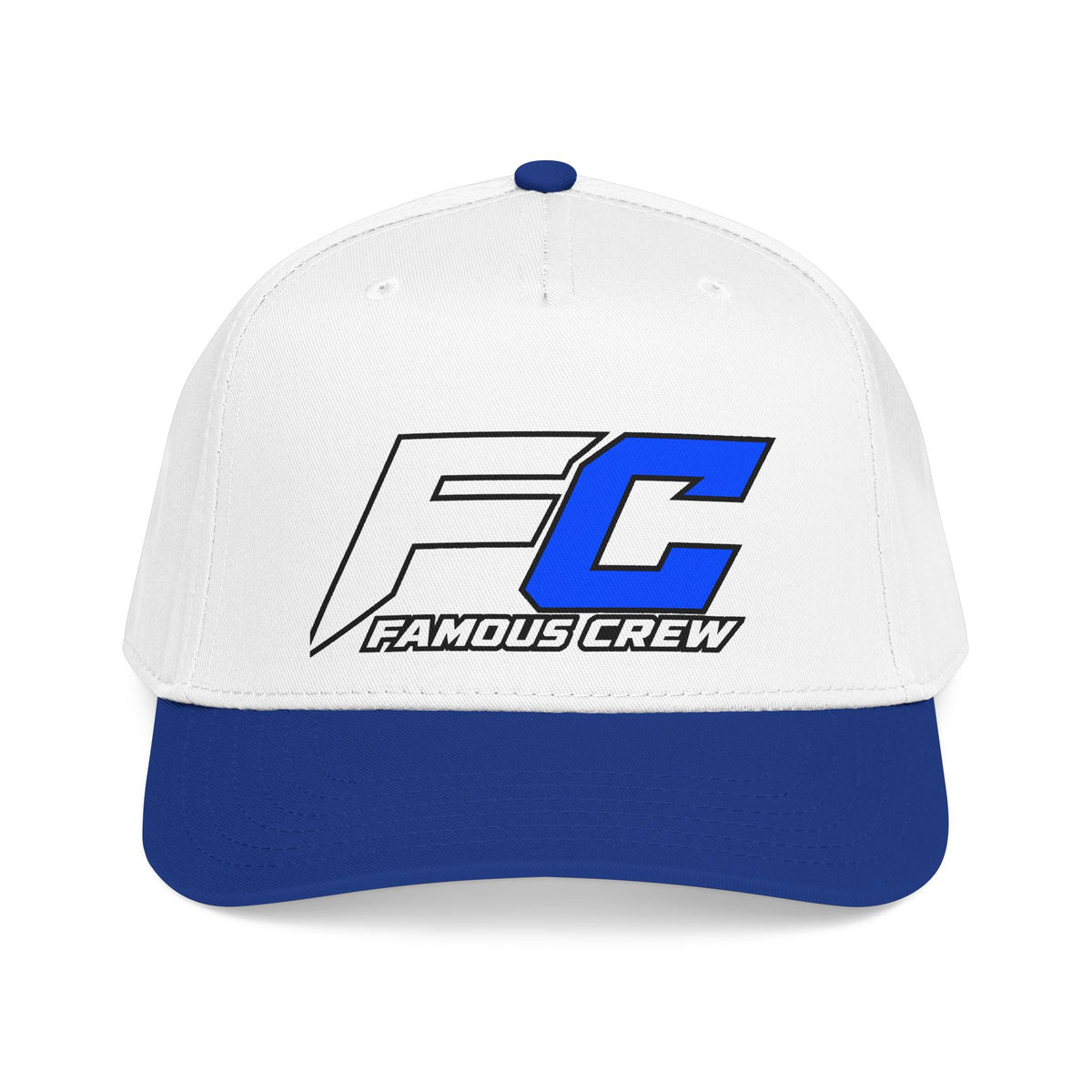 Famous Crew FC Logo Baseball Cap | Embroidered Hip Hop Streetwear