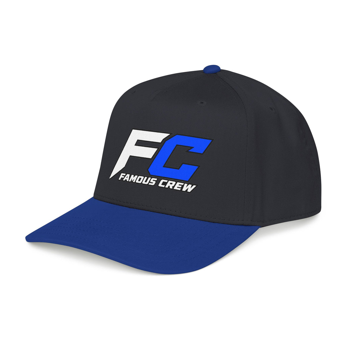 Famous Crew FC Logo Baseball Cap | Embroidered Hip Hop Streetwear