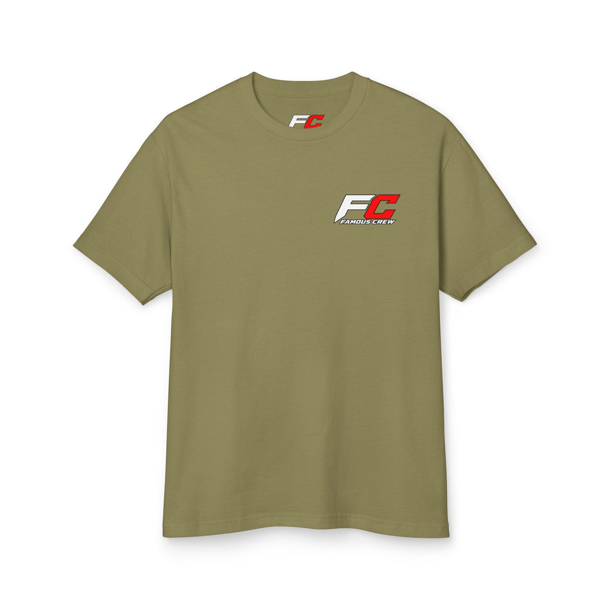 Racing Crest Tee — Minimal Retro Motor Logo Cotton Shirt