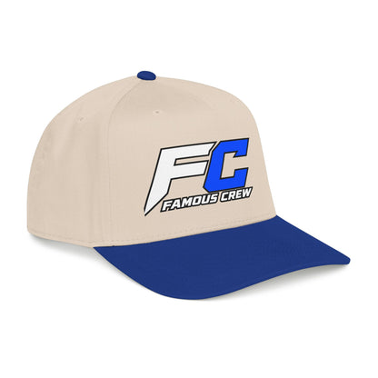 Famous Crew FC Logo Baseball Cap | Embroidered Hip Hop Streetwear