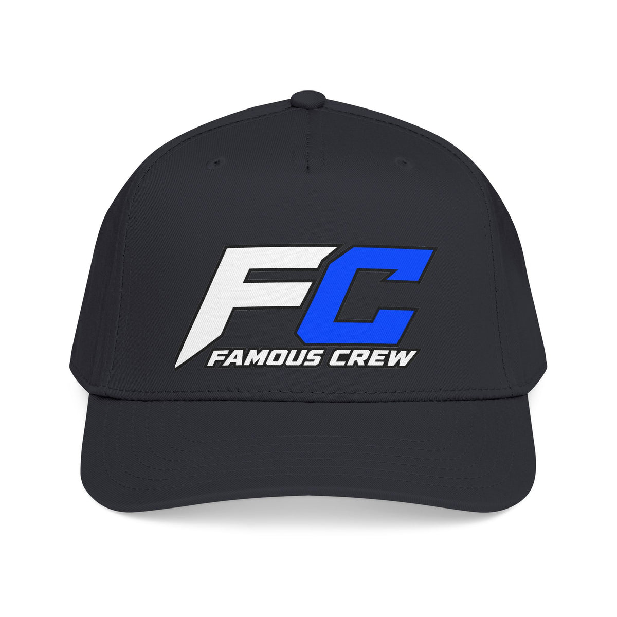 Famous Crew FC Logo Baseball Cap | Embroidered Hip Hop Streetwear