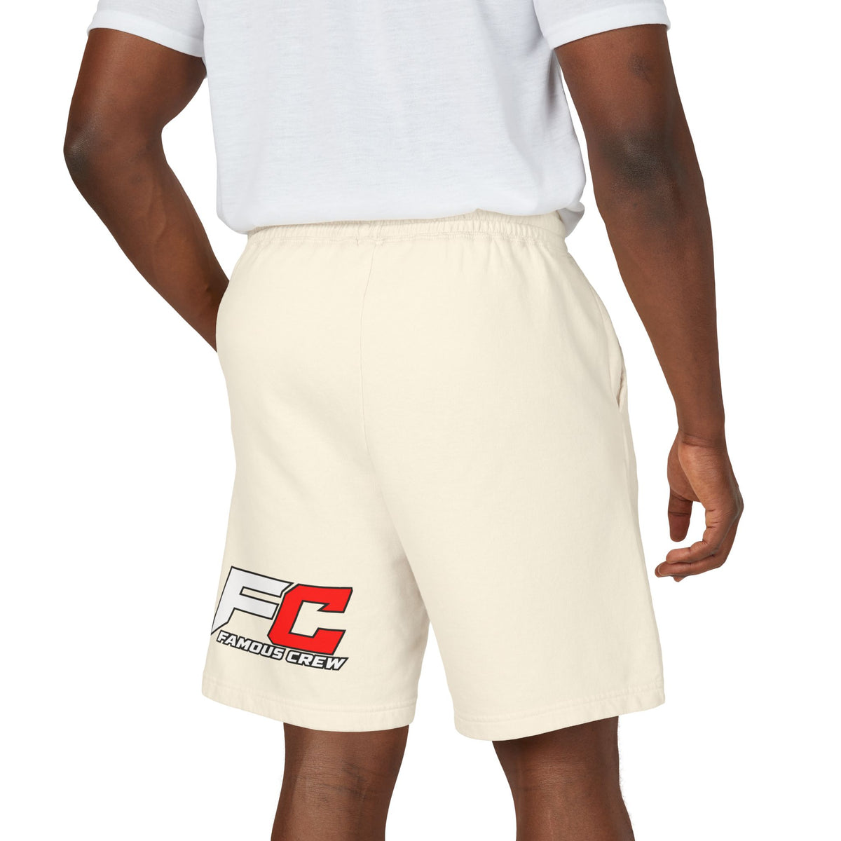 Famous Crew FC Logo Sweat Shorts | Logo Athletic Shorts